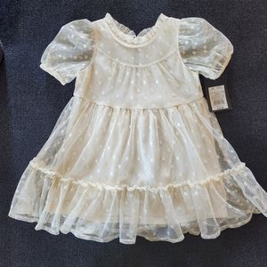 NWT Art Class Cream 2T toddler dress